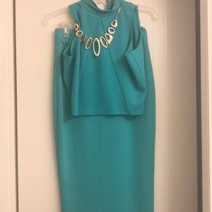 Two-piece top and skirt